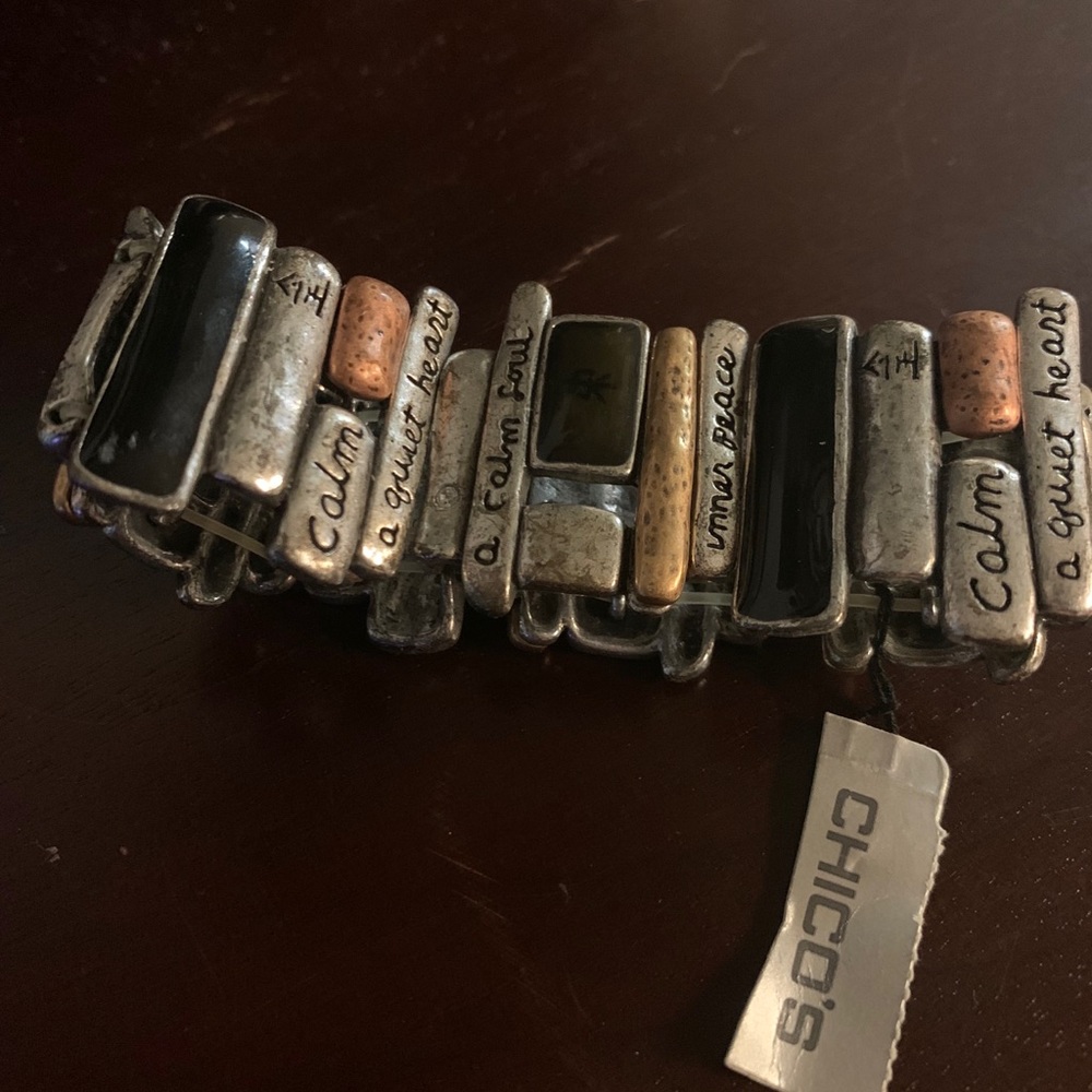 Chico’s Calm Soul Stretch Bracelet